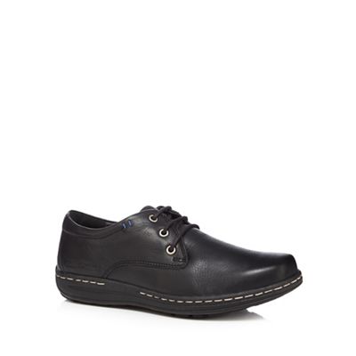 Hush Puppies Black 'Villy Victory' lace up shoes
